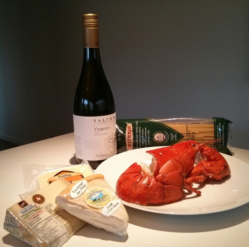 mac & cheese Lobster Project