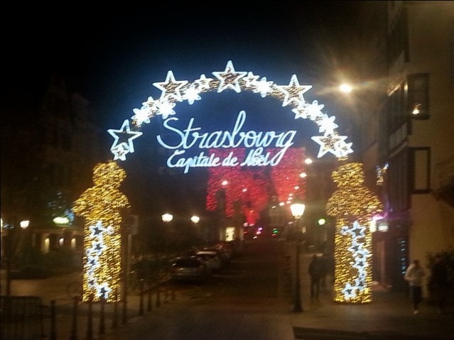 Strasbourg marchée de Noel