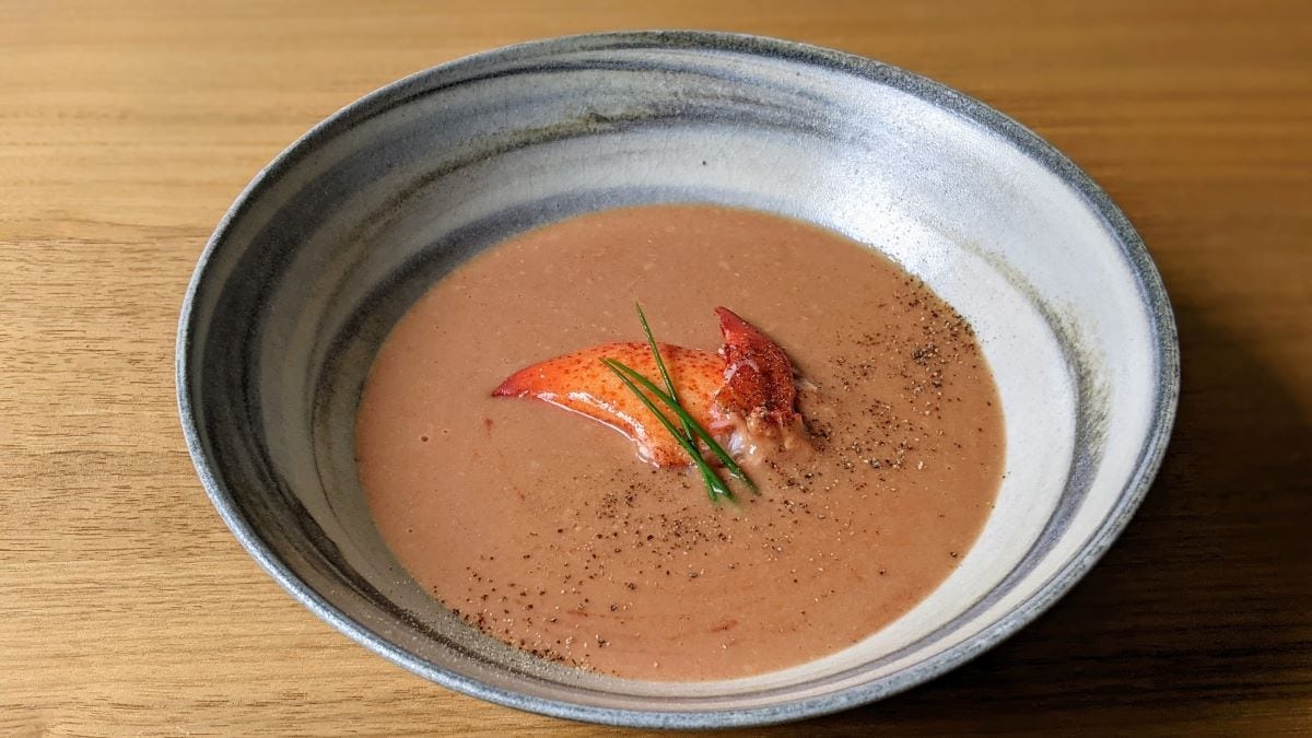 Bisque de homard. Projet 41 Atelier Daniel Vézina