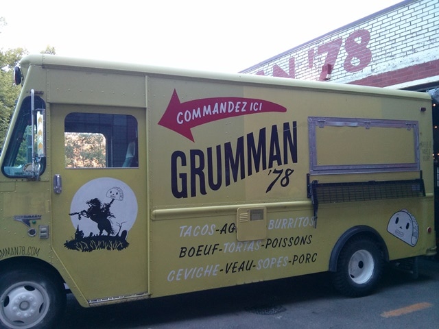 Grumman 78 le camion vert lime