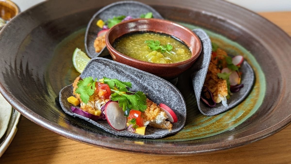 Tacos de poisson croustillant