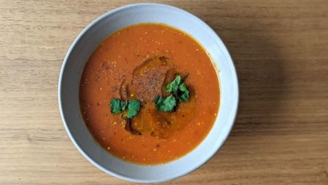 Soupe aux tomates style Campbell