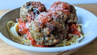 Boulettes aubergine Polpettine di Melanzana
