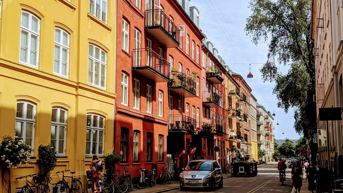 Une rue paisible pour une escapade de trois jours à Copenhague 
