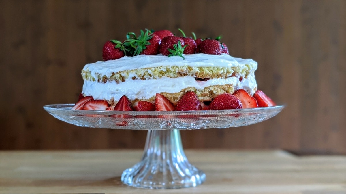 Shortcake aux fraises Mission Cuisine Urbaine version améliorée