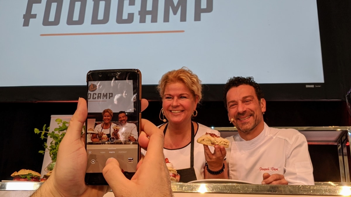 Foodcamp 2020 Mélanie Marchand et Pasquale Vari