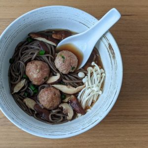 soupe japonaise soba dindon