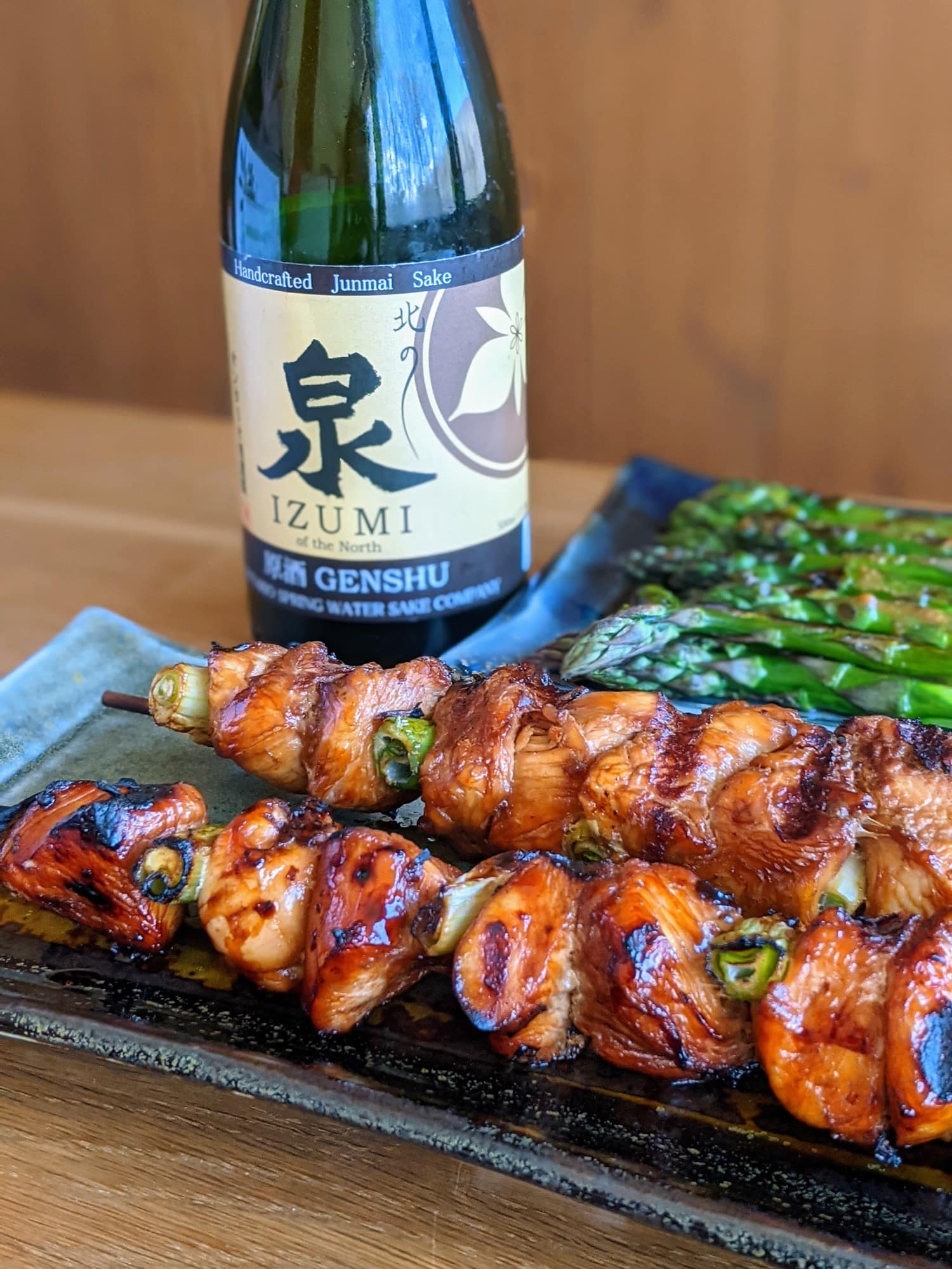 sake canadien yakitori brochette dindon japonaise