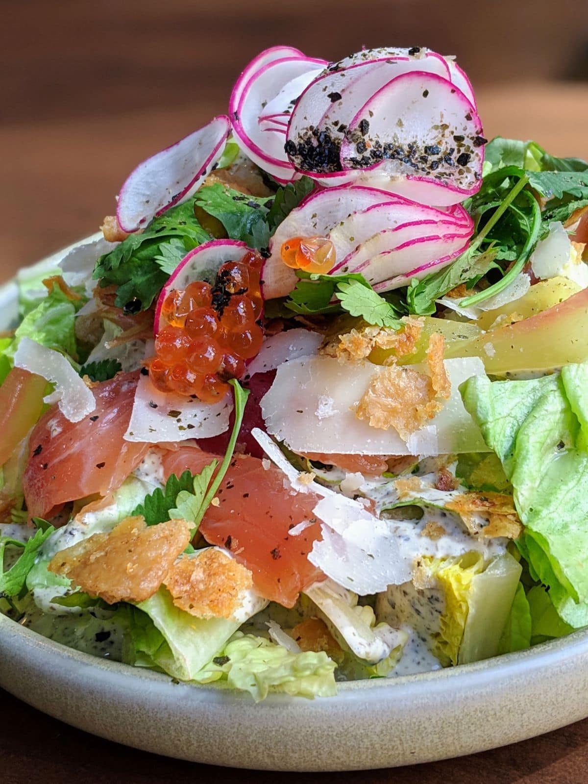 Salade Cesar japonaise