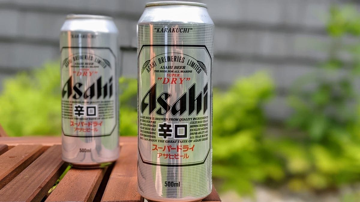 Bière Asahi goût Karakuchi