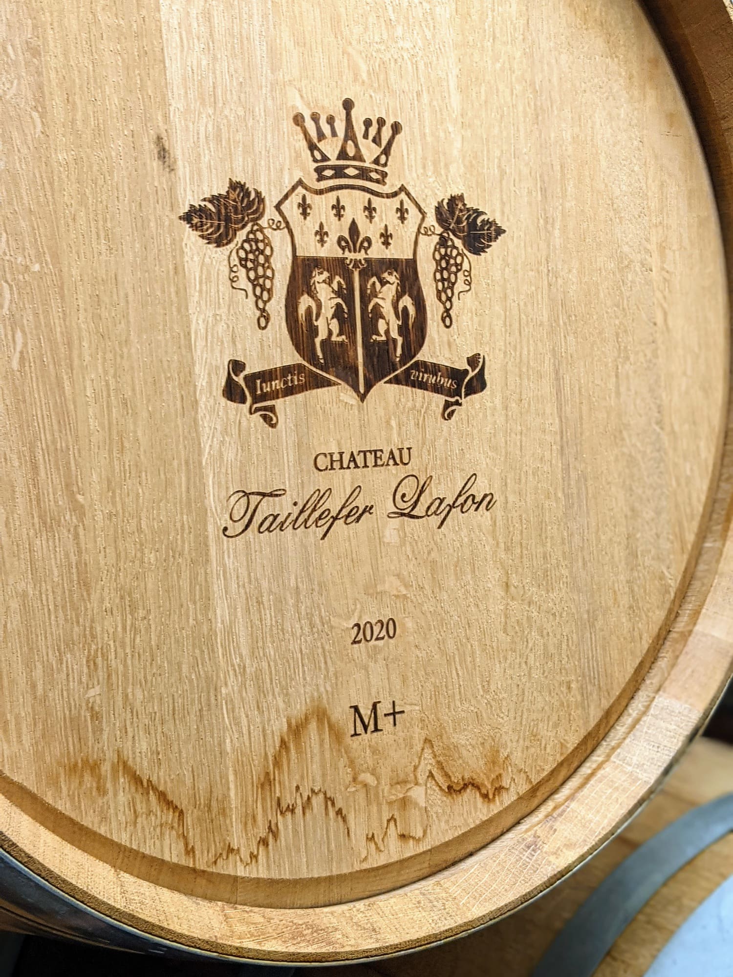 Baril vin Chateau Taillefer Lafon