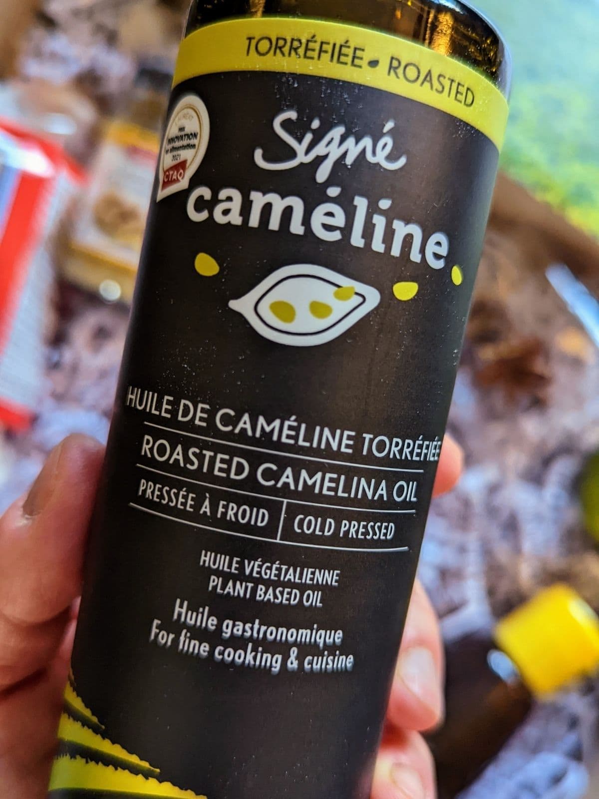 huile de caméline torréfiée