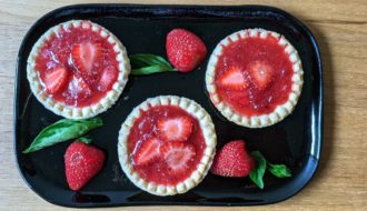 Petites tartelettes fraises 5 ingrédients