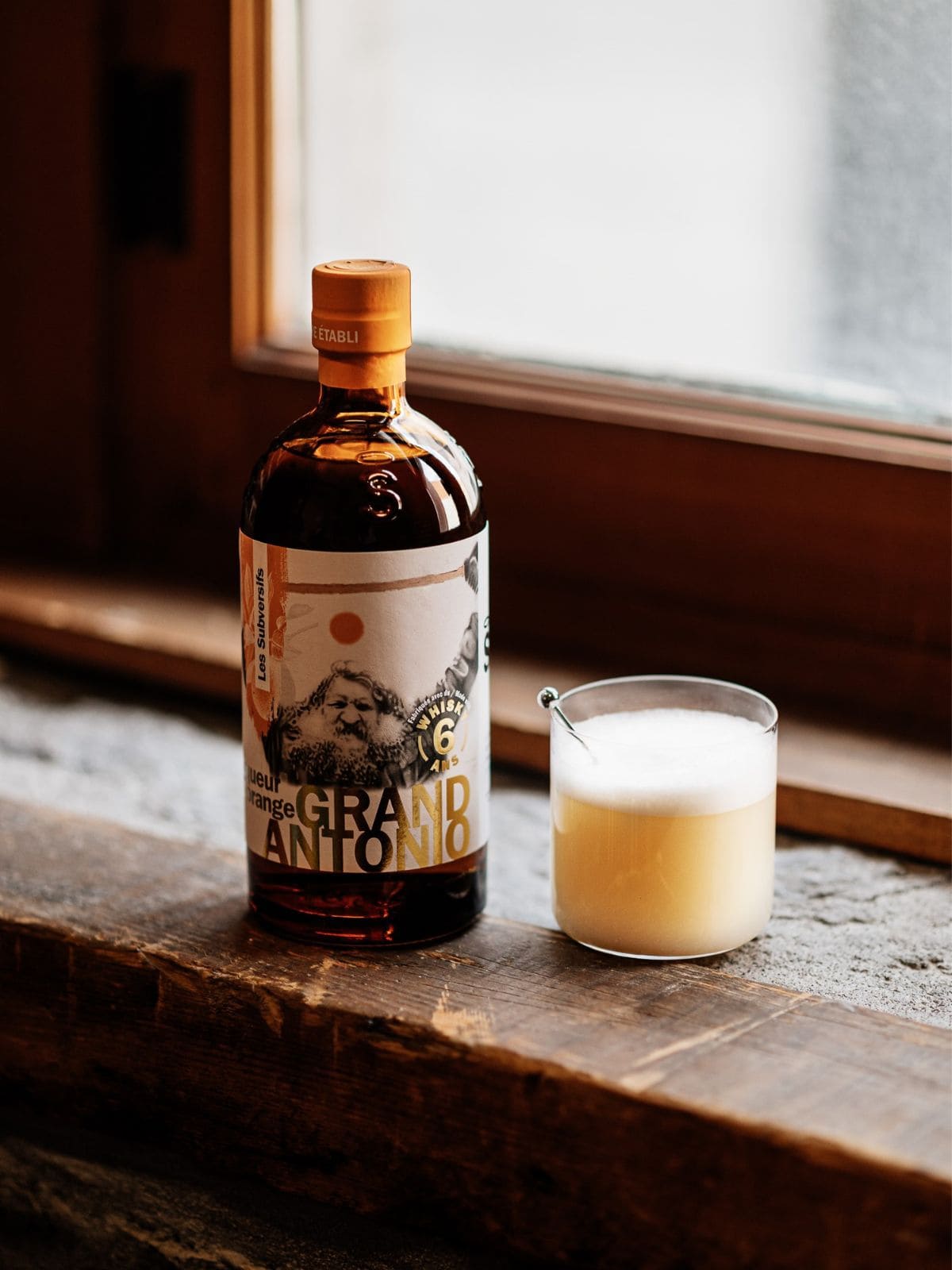 Liqueur de whisky à l’orange Grand Antonio Cocktail Sour