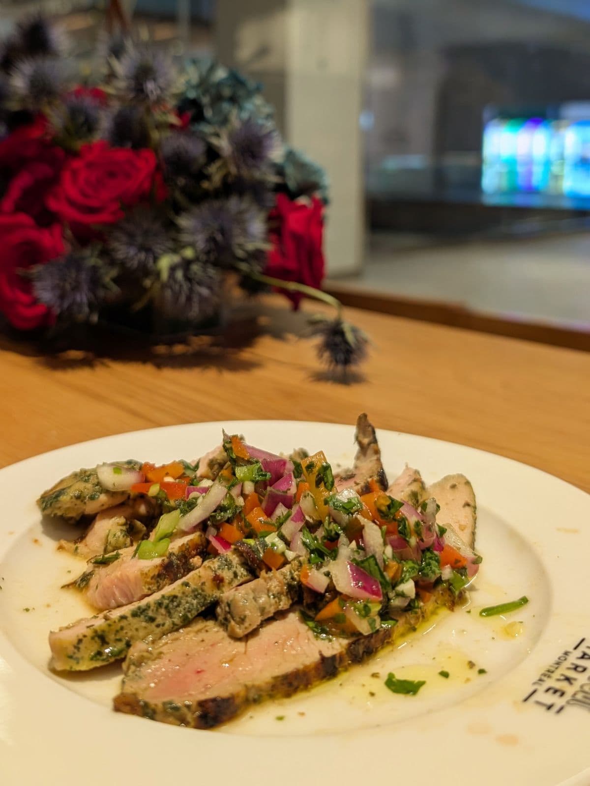 Bavette porc olymel chimichurri