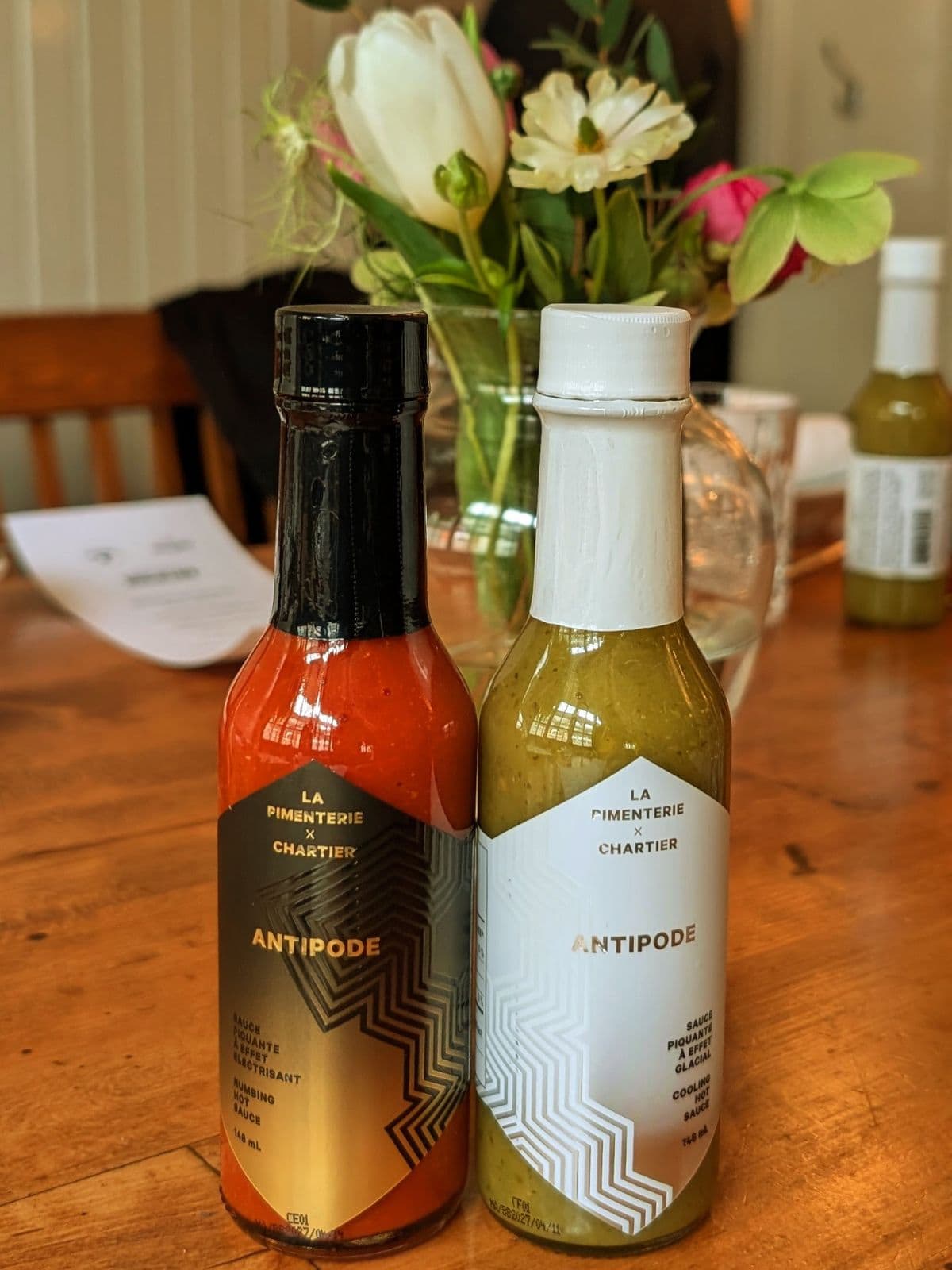 Deux sauces Antipode