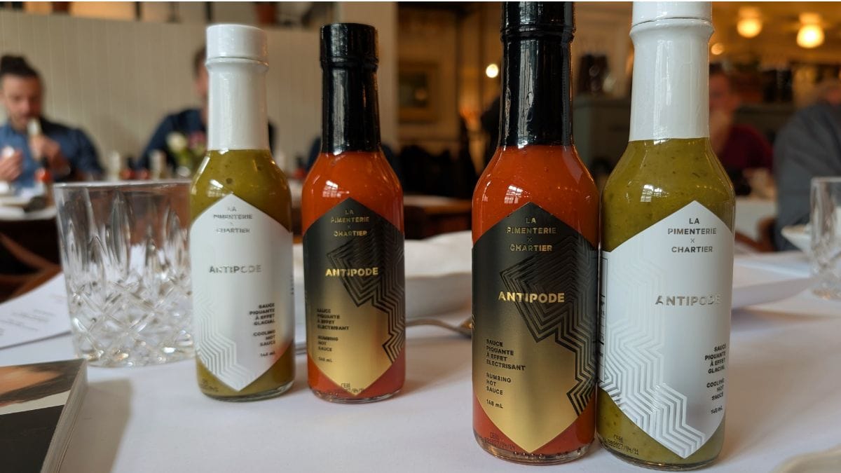 Duo sauces antipode par Chartier X Pimenterie