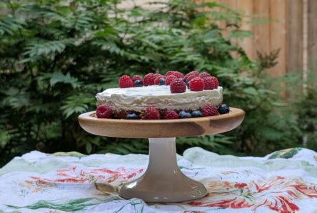 Cheesecake sans cuisson aux petits fruits