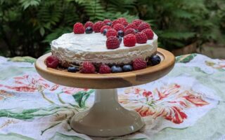 Cheese cake sans cuisson aux petits fruits