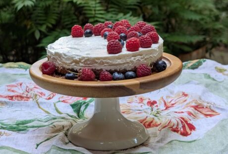 Cheese cake sans cuisson aux petits fruits
