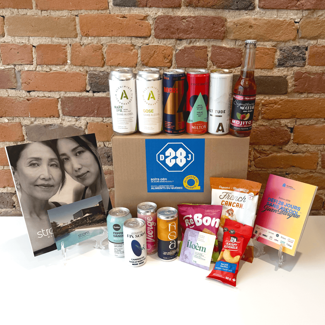 Boite defi sans alcool