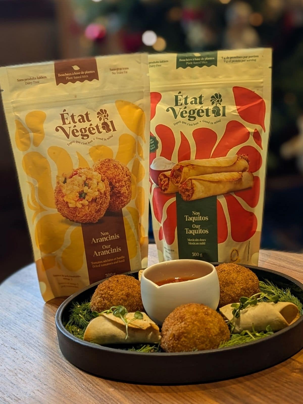 État végétal Bouchées véganes