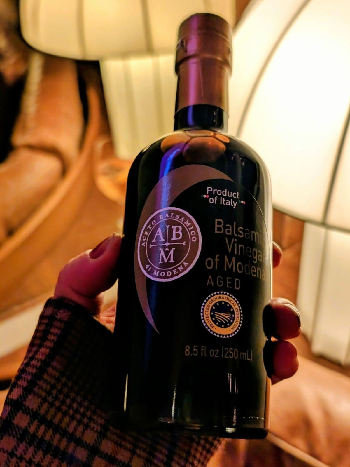 Vinaigre balsamique origine contrôlé