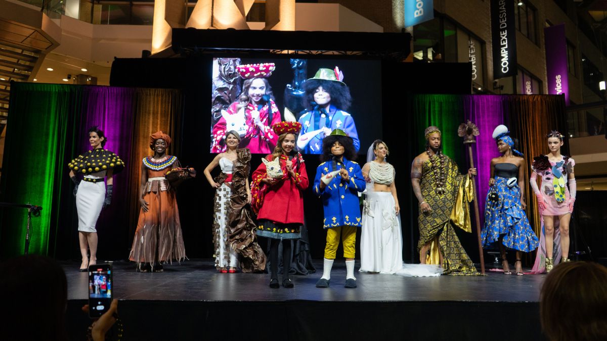 Défilé habits  en chocolat