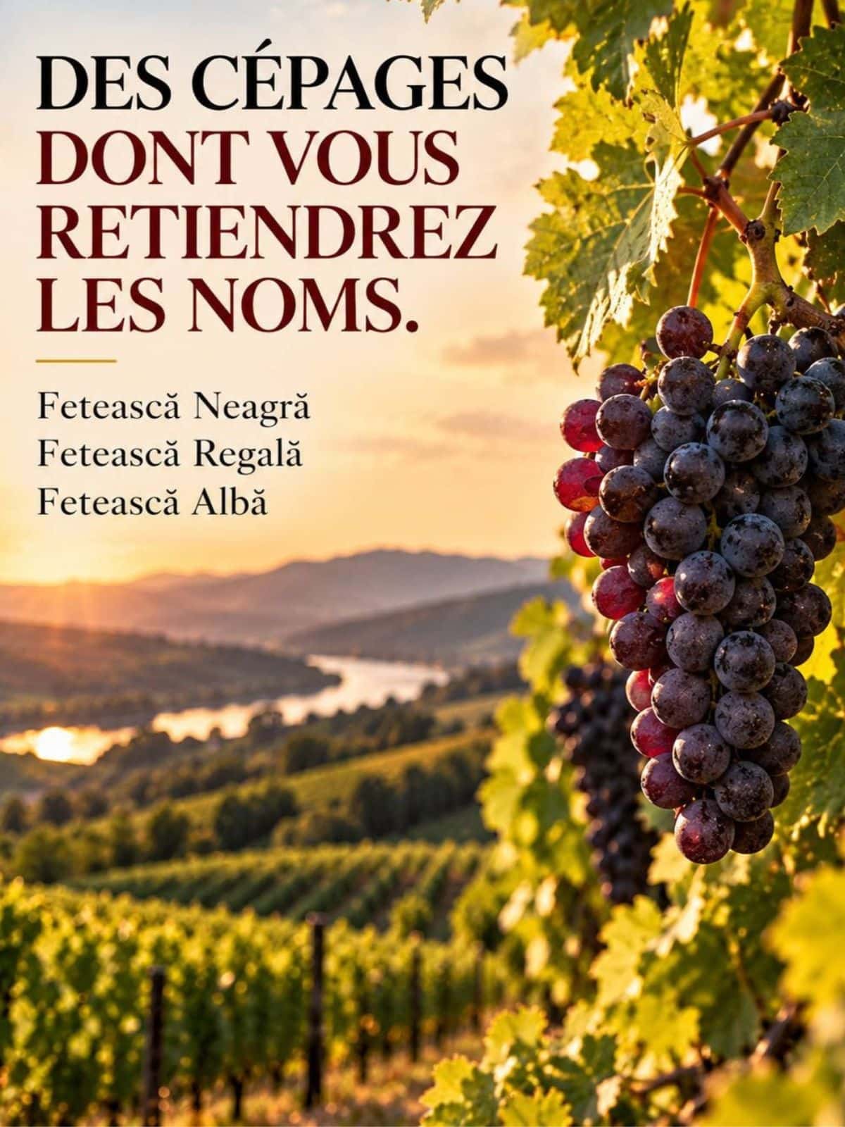 Cépages de la Roumanie