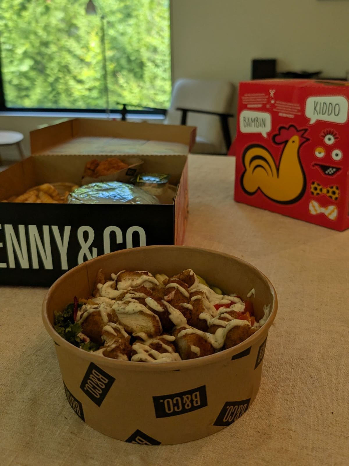 Bol repas poulet Benny&Co aux cornichons