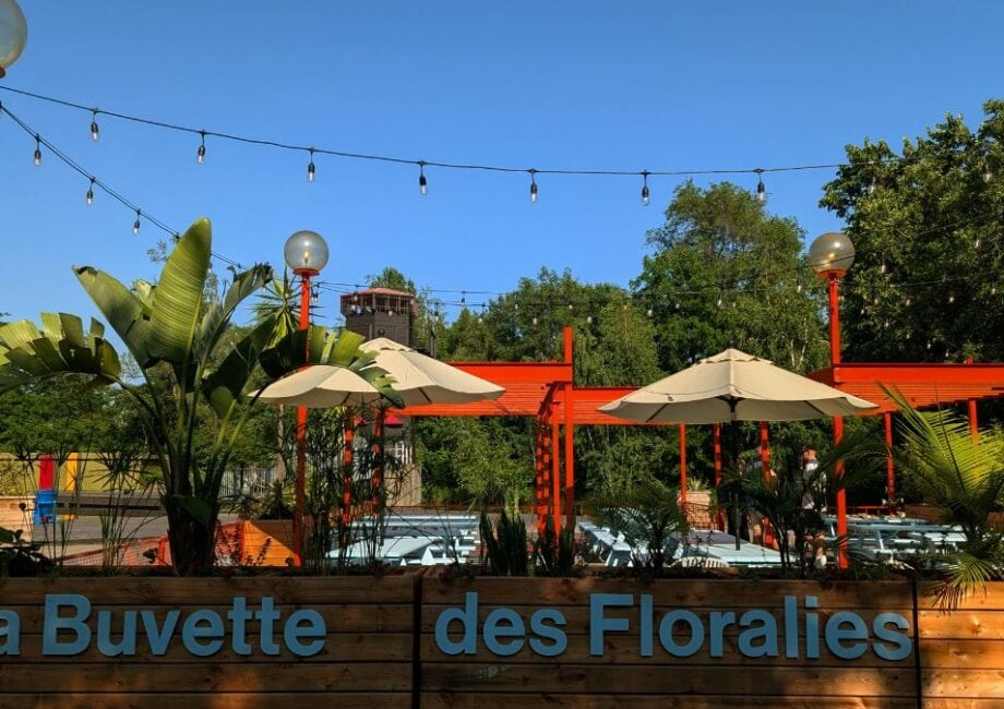 Buvette des Floralies Ile Notre-Dame