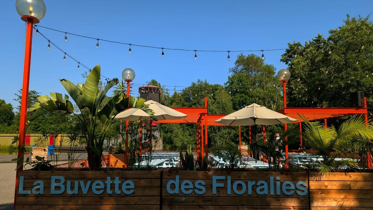 Buvette des Floralies Ile Notre-Dame