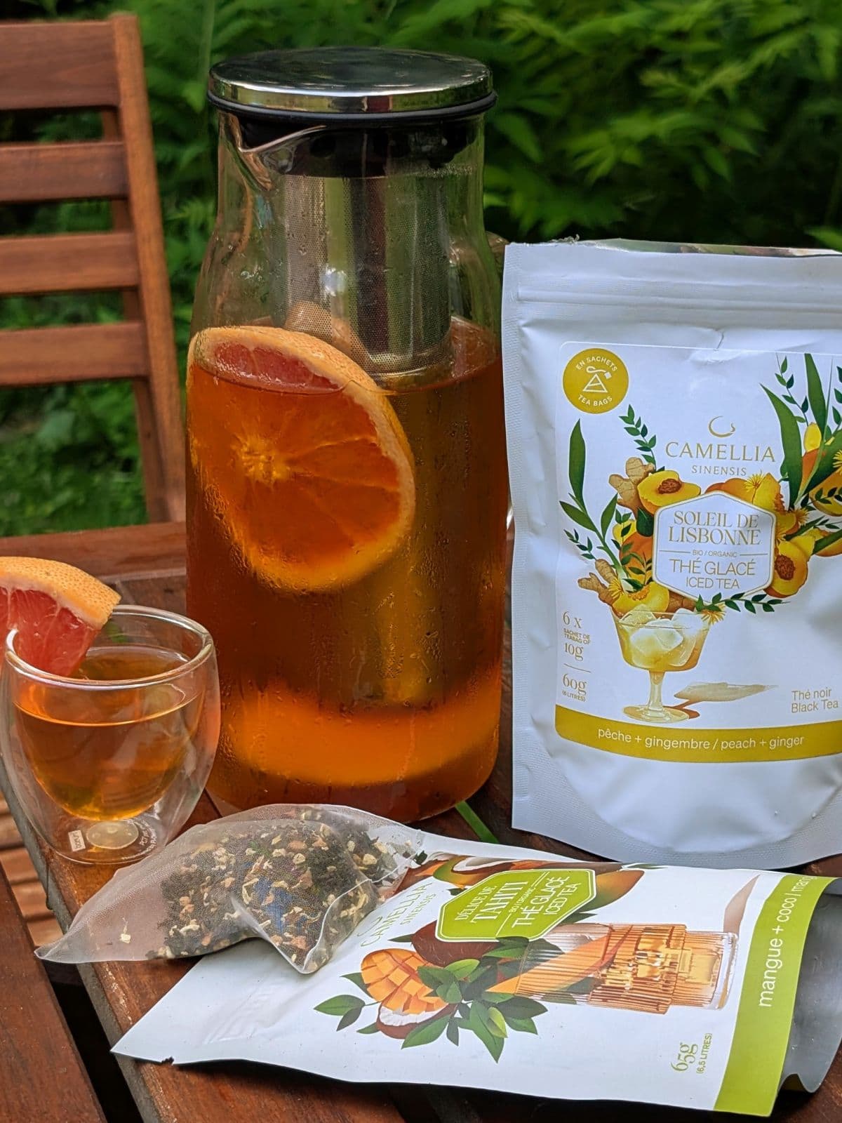 Pichet avec infuseur intégré Camellia Sinensis