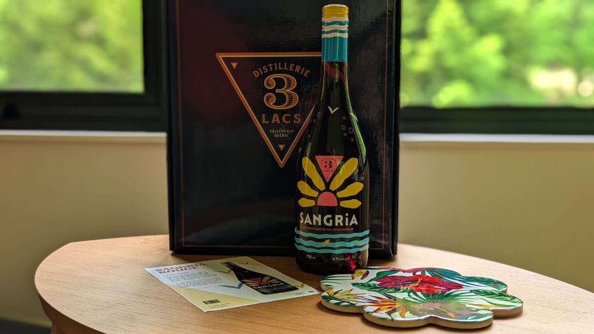 Sangria Distillerie les 3 lacs