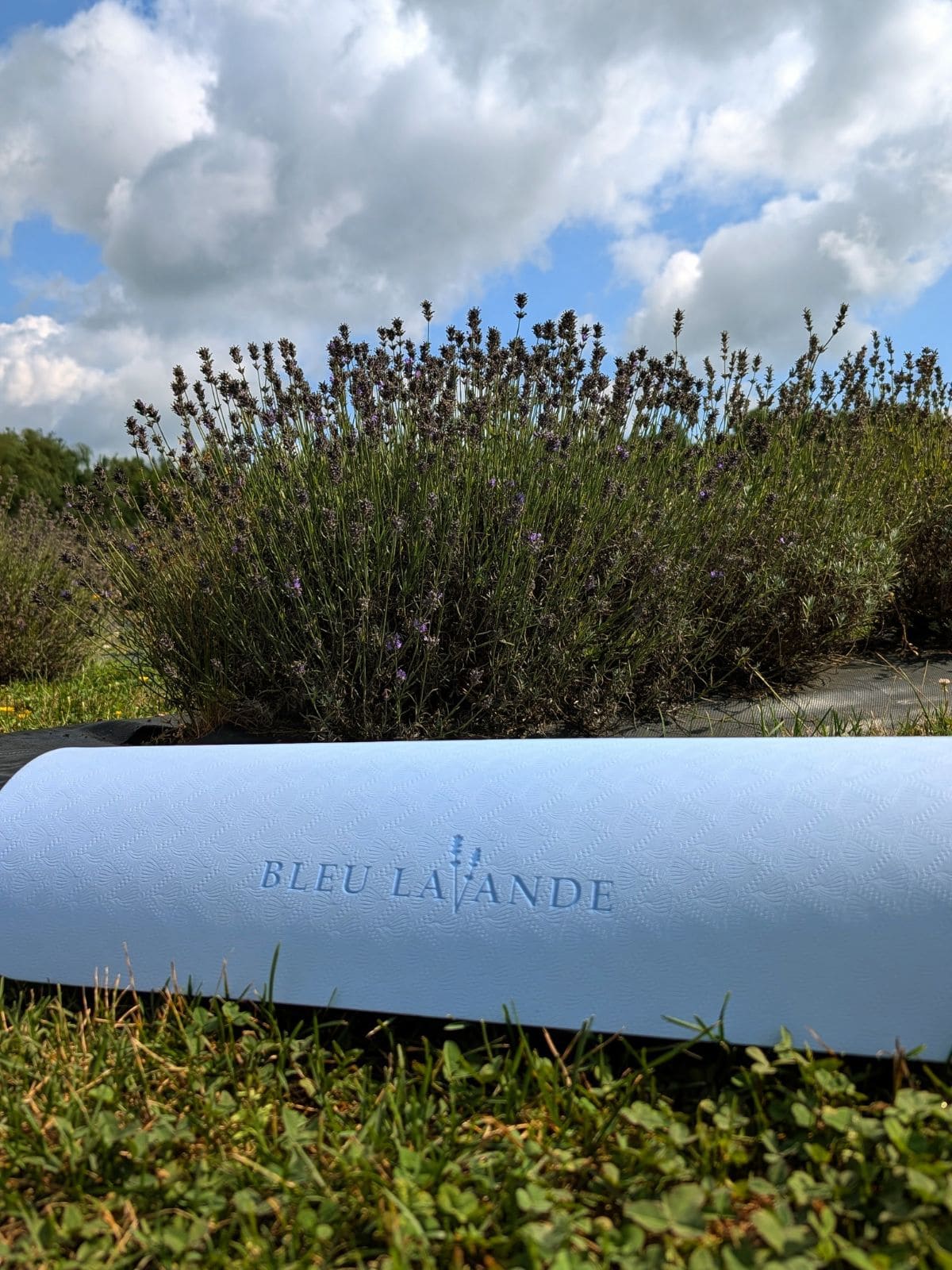 tapis de yoga de Bleu Lavande