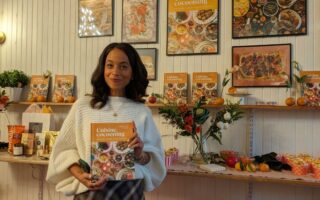 Geneviève Plante lors du lancement Livre Cocooning Librairie un livre à soi